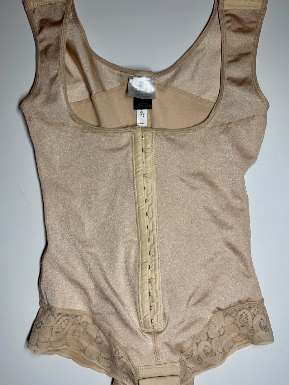 TISSINI Faja M Colombian Shapewear Bodysuit BBL Stage 2 Tummy Control – Size Med